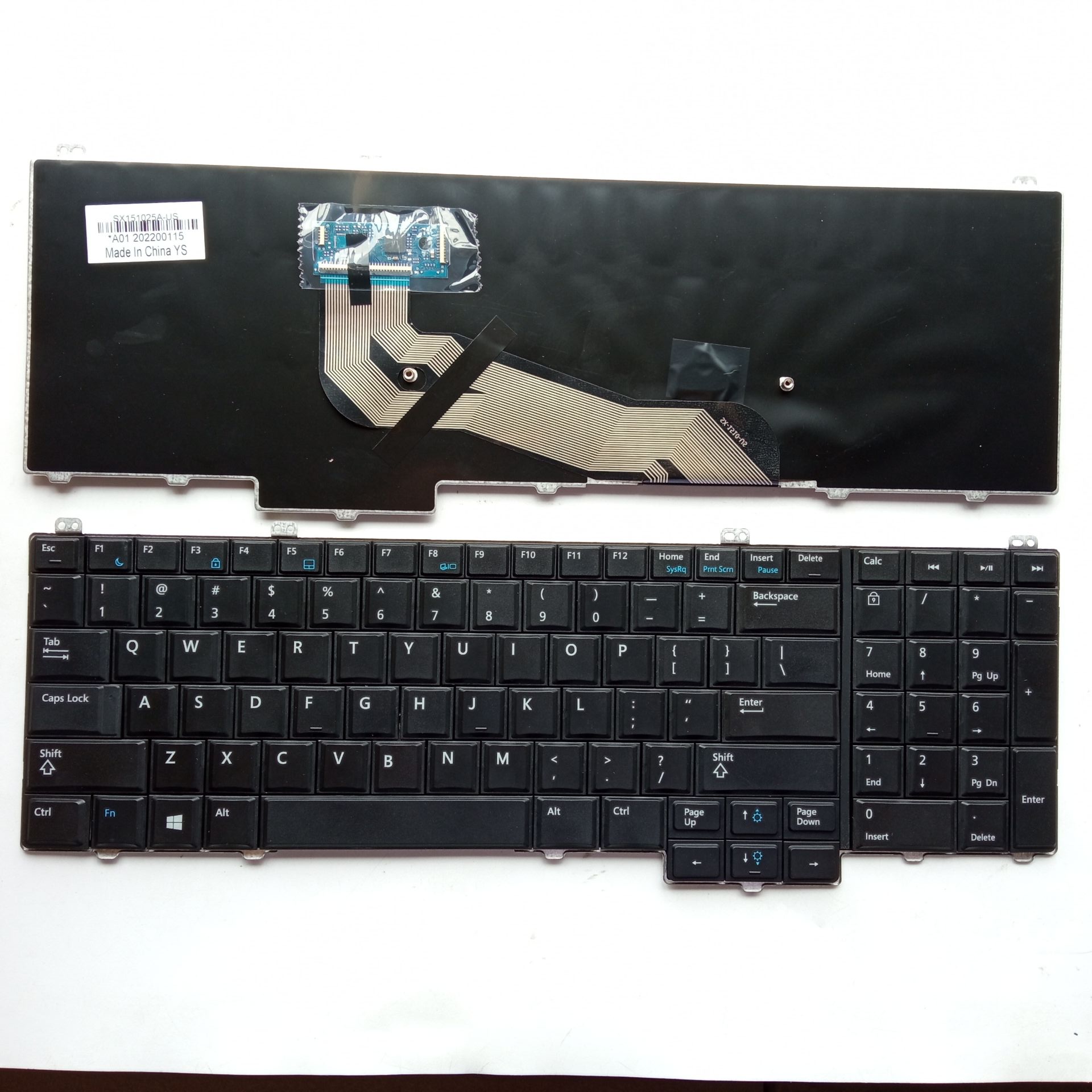 Picture of New Replacement Laptop Keyboard For DELL E5540 BLACK (OEM) US Layout